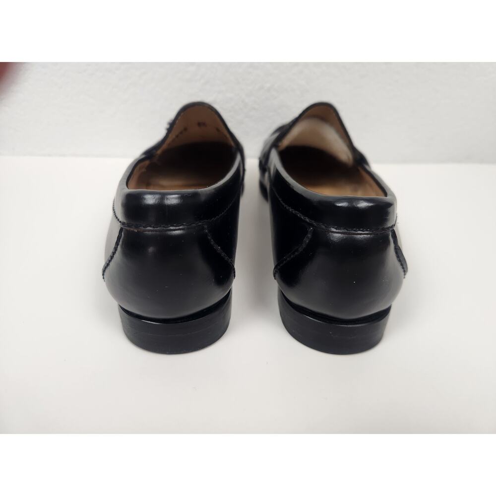 Cole Haan Black Leather Tassel Loafers - Picture 10 of 14